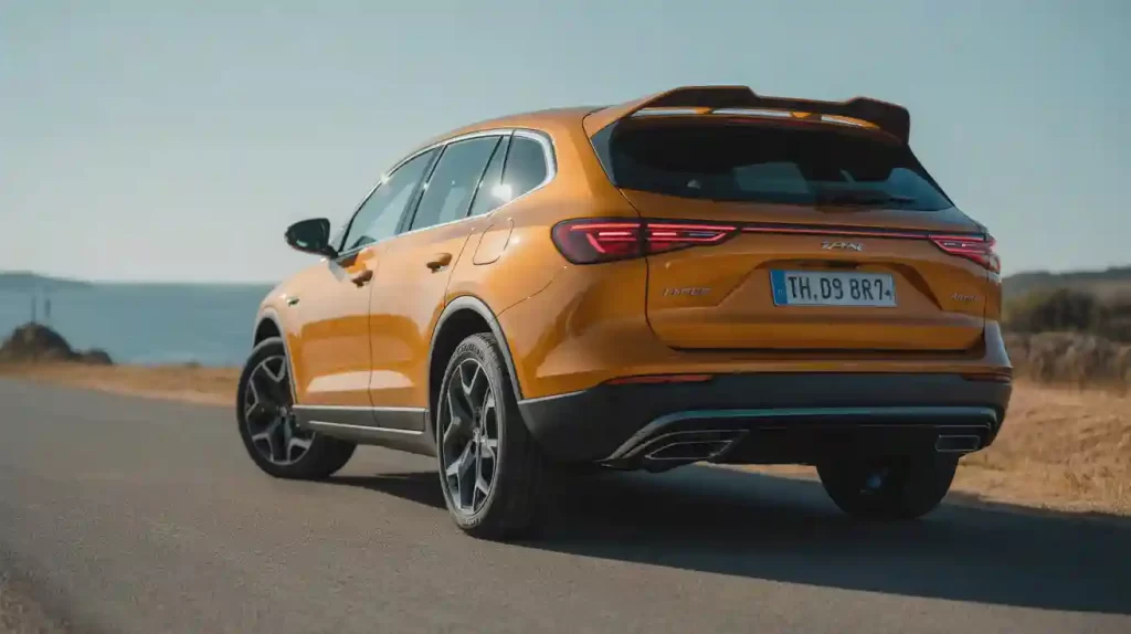 Installation diffuseur arrière voiture