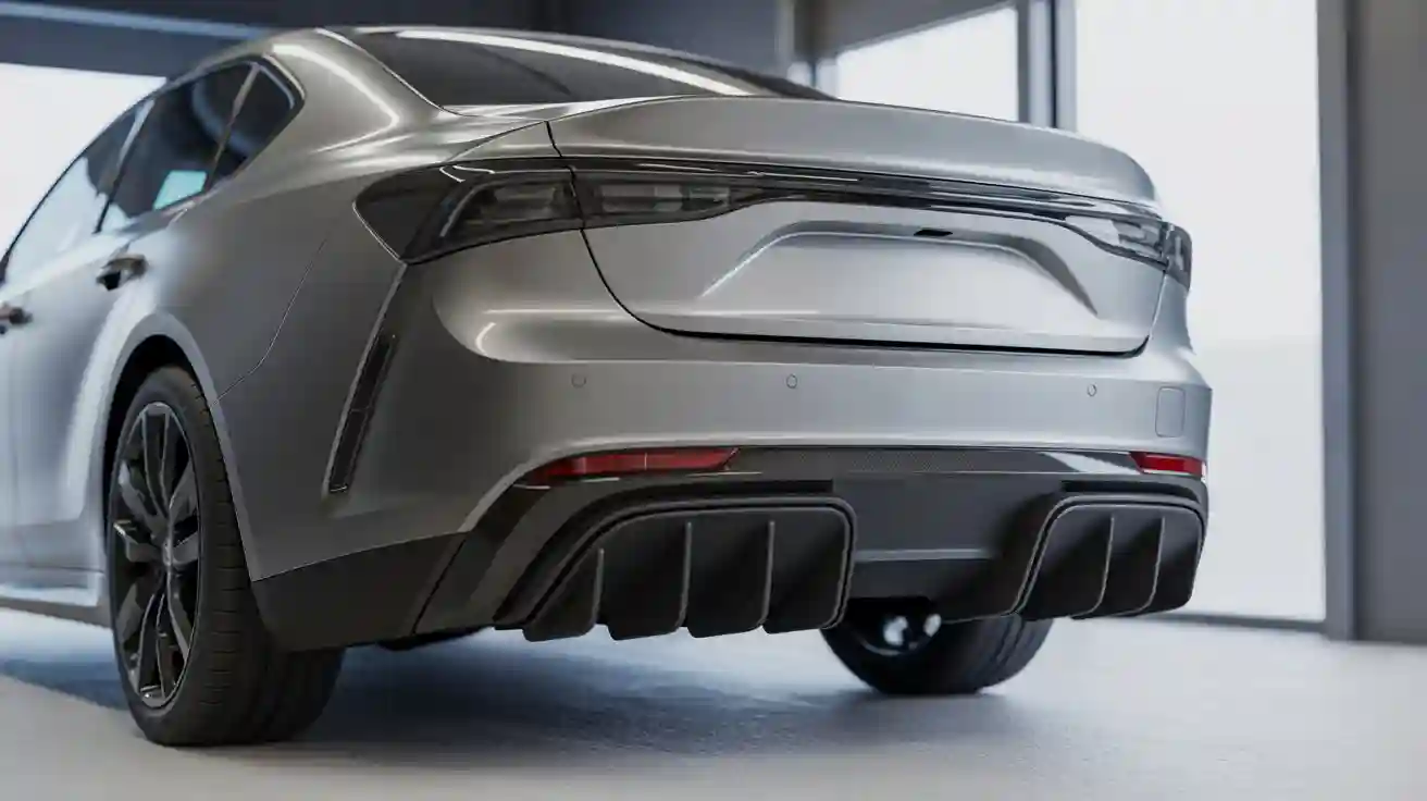 installer un diffuseur arrière sur une voiture de série